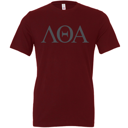 Lambda Theta Alpha Lettered Short Sleeve T-Shirts