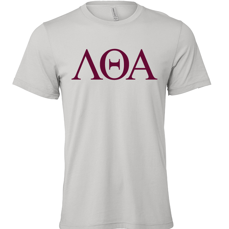 Lambda Theta Alpha Lettered Short Sleeve T-Shirts