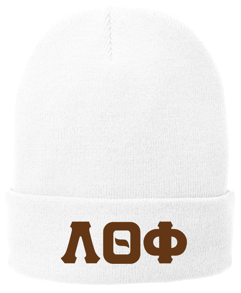 Lambda Theta Phi Lettered Beanies