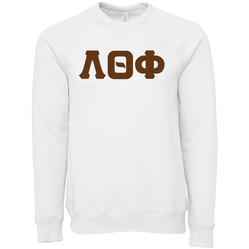 Lambda Theta Phi Lettered Crewneck Sweatshirts