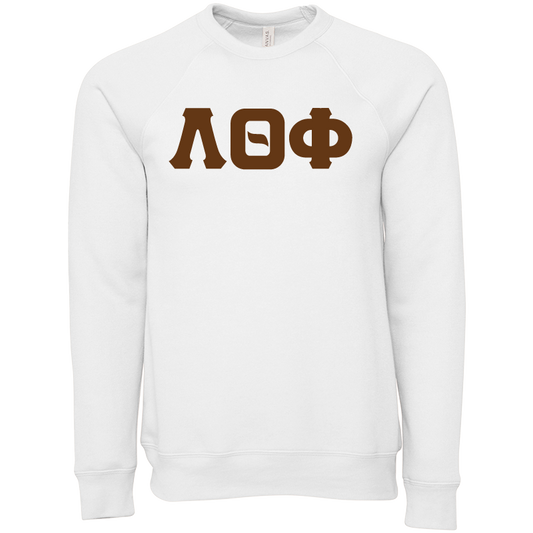 Lambda Theta Phi Lettered Crewneck Sweatshirts