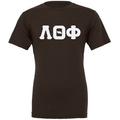 Lambda Theta Phi Lettered Short Sleeve T-Shirts