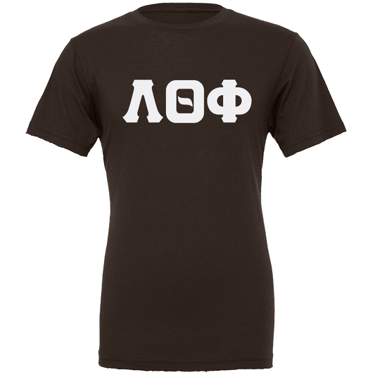 Lambda Theta Phi Lettered Short Sleeve T-Shirts