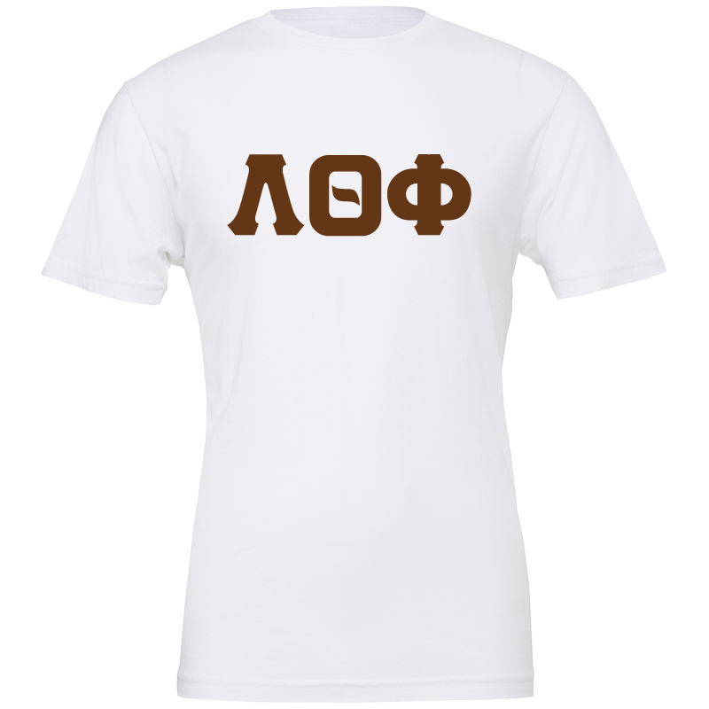 Lambda Theta Phi Lettered Short Sleeve T-Shirts