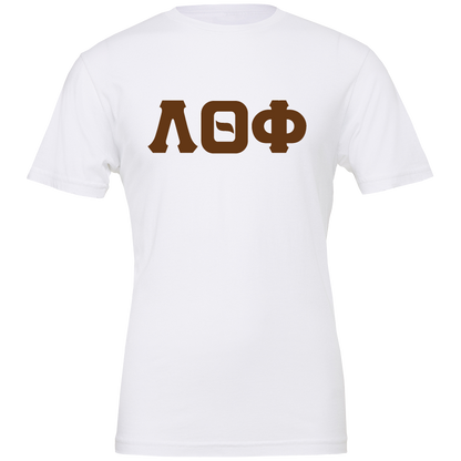 Lambda Theta Phi Lettered Short Sleeve T-Shirts