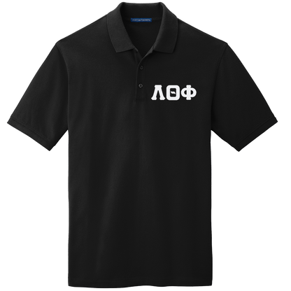 Lambda Theta Phi Men's Embroidered Polo Shirt