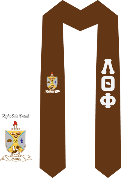 Lambda Theta Phi Graduation Stoles