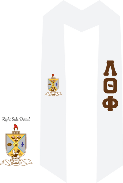 Lambda Theta Phi Graduation Stoles