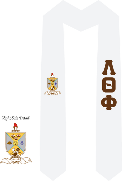 Lambda Theta Phi Graduation Stoles