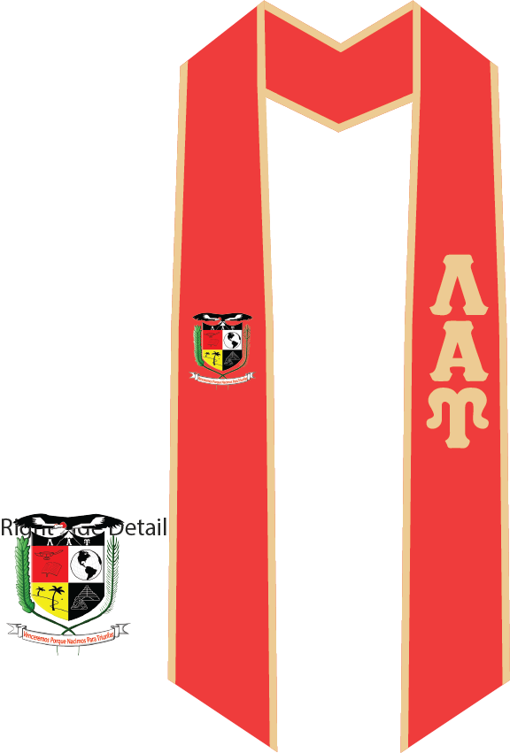 Lambda Alpha Upsilon Graduation Stoles
