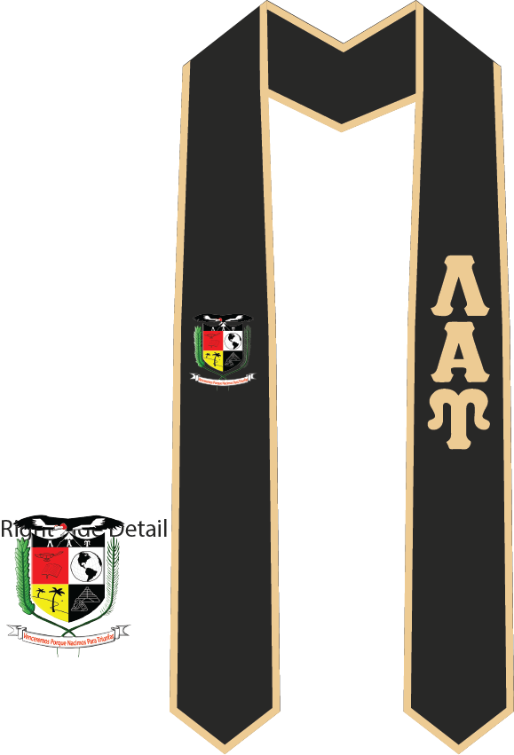 Lambda Alpha Upsilon Graduation Stoles