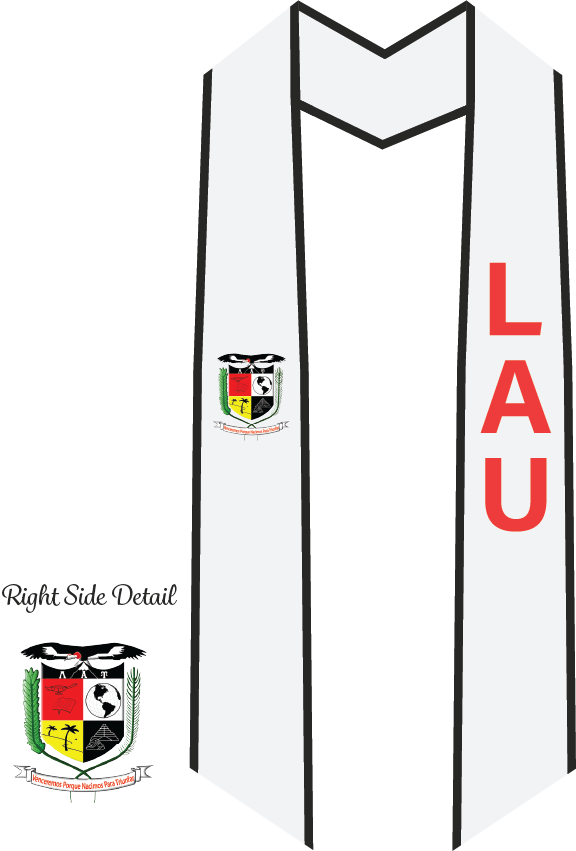 Lambda Alpha Upsilon Graduation Stoles