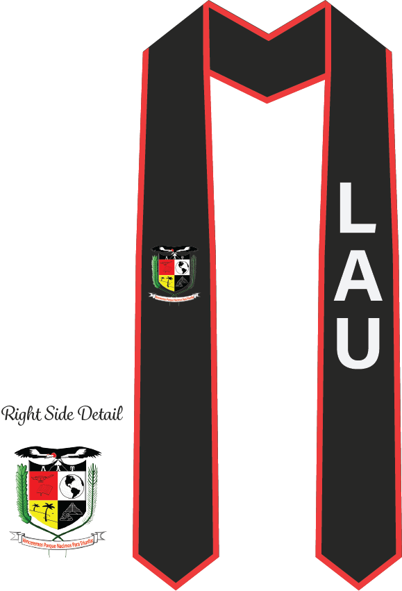 Lambda Alpha Upsilon Graduation Stoles