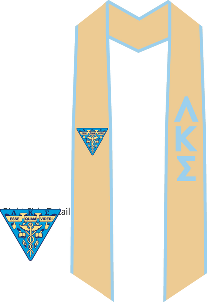 Lambda Kappa Sigma Graduation Stoles