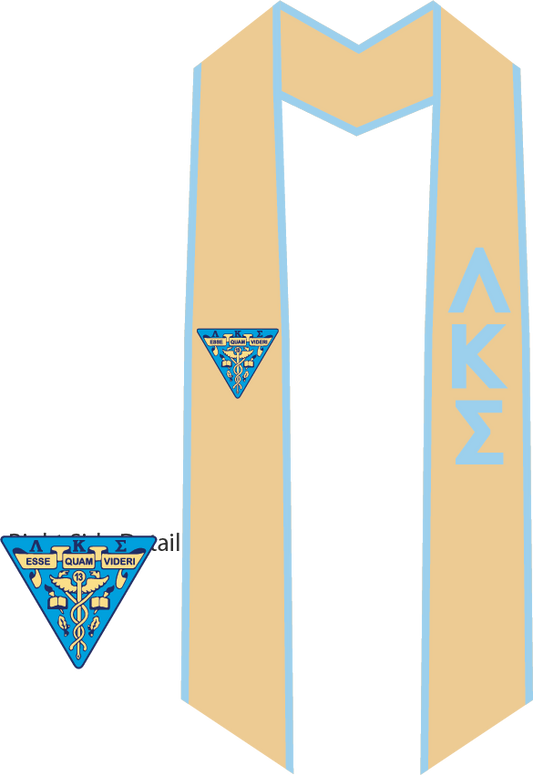 Lambda Kappa Sigma Graduation Stoles