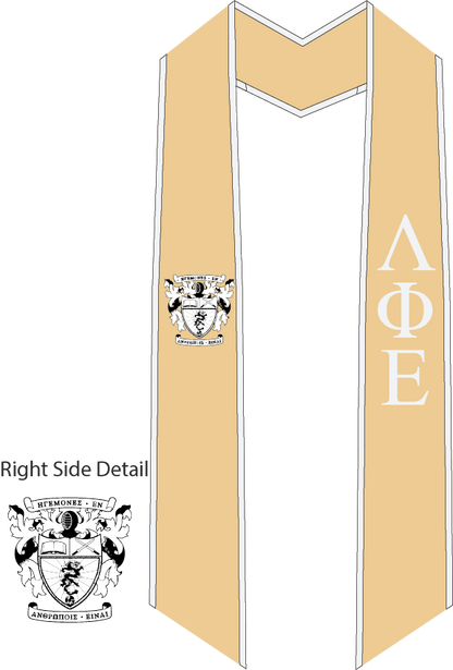 Lambda Phi Epsilon Graduation Stoles