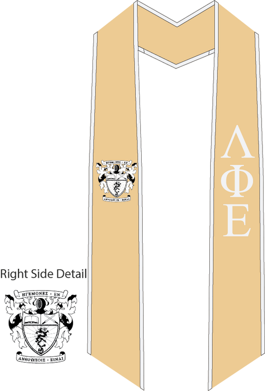 Lambda Phi Epsilon Graduation Stoles