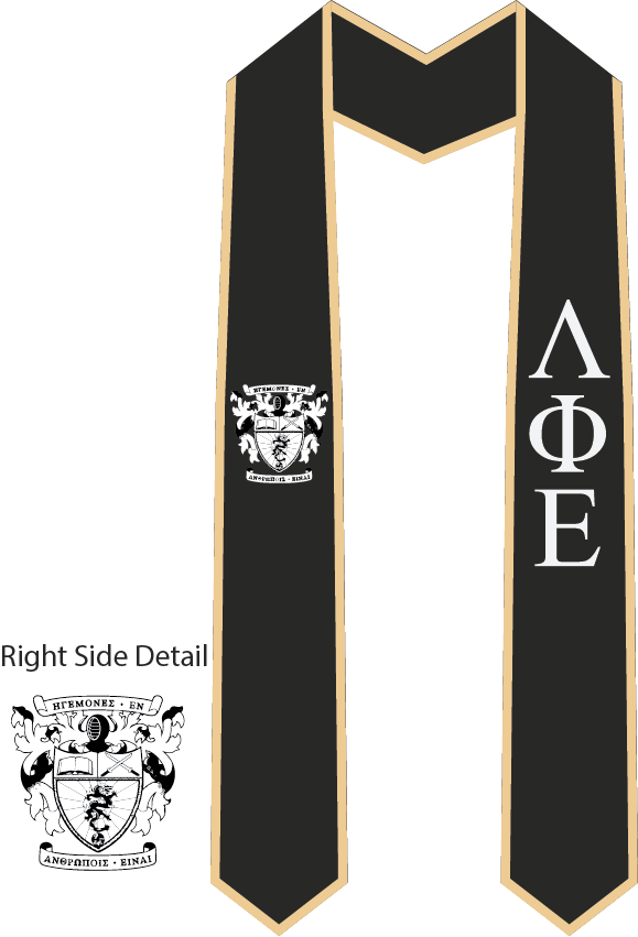 Lambda Phi Epsilon Graduation Stoles