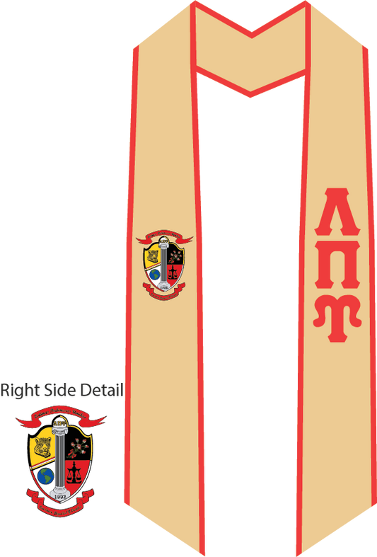 Lambda Pi Upsilon Graduation Stoles