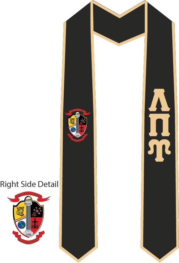Lambda Pi Upsilon Graduation Stoles