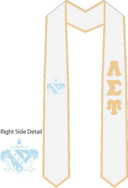 Lambda Sigma Upsilon Graduation Stoles
