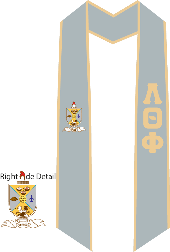 Lambda Theta Phi Graduation Stoles
