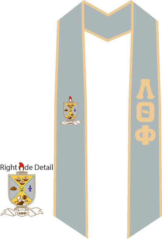 Lambda Theta Phi Graduation Stoles