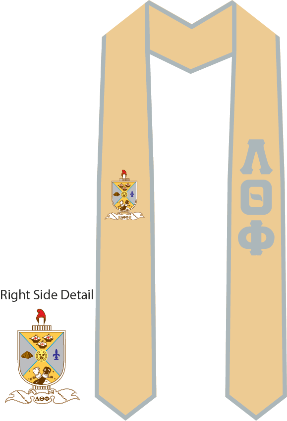 Lambda Theta Phi Graduation Stoles