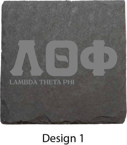 Lambda Theta Phi Stone Coasters - 4-Pack