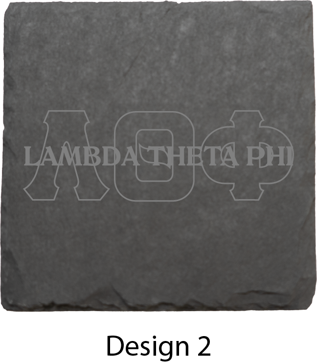 Lambda Theta Phi Stone Coasters - 4-Pack