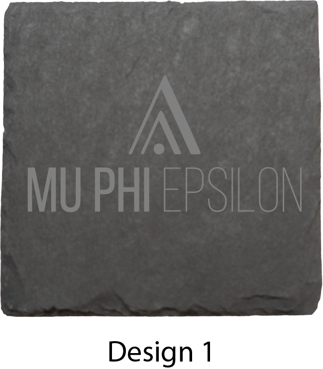 Mu Phi Epsilon Stone Coasters - 4-Pack