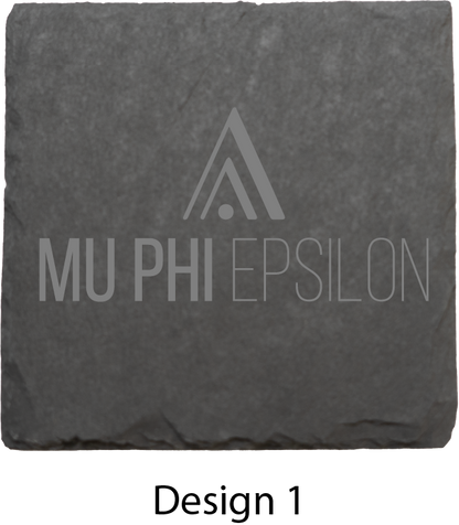 Mu Phi Epsilon Stone Coasters - 4-Pack