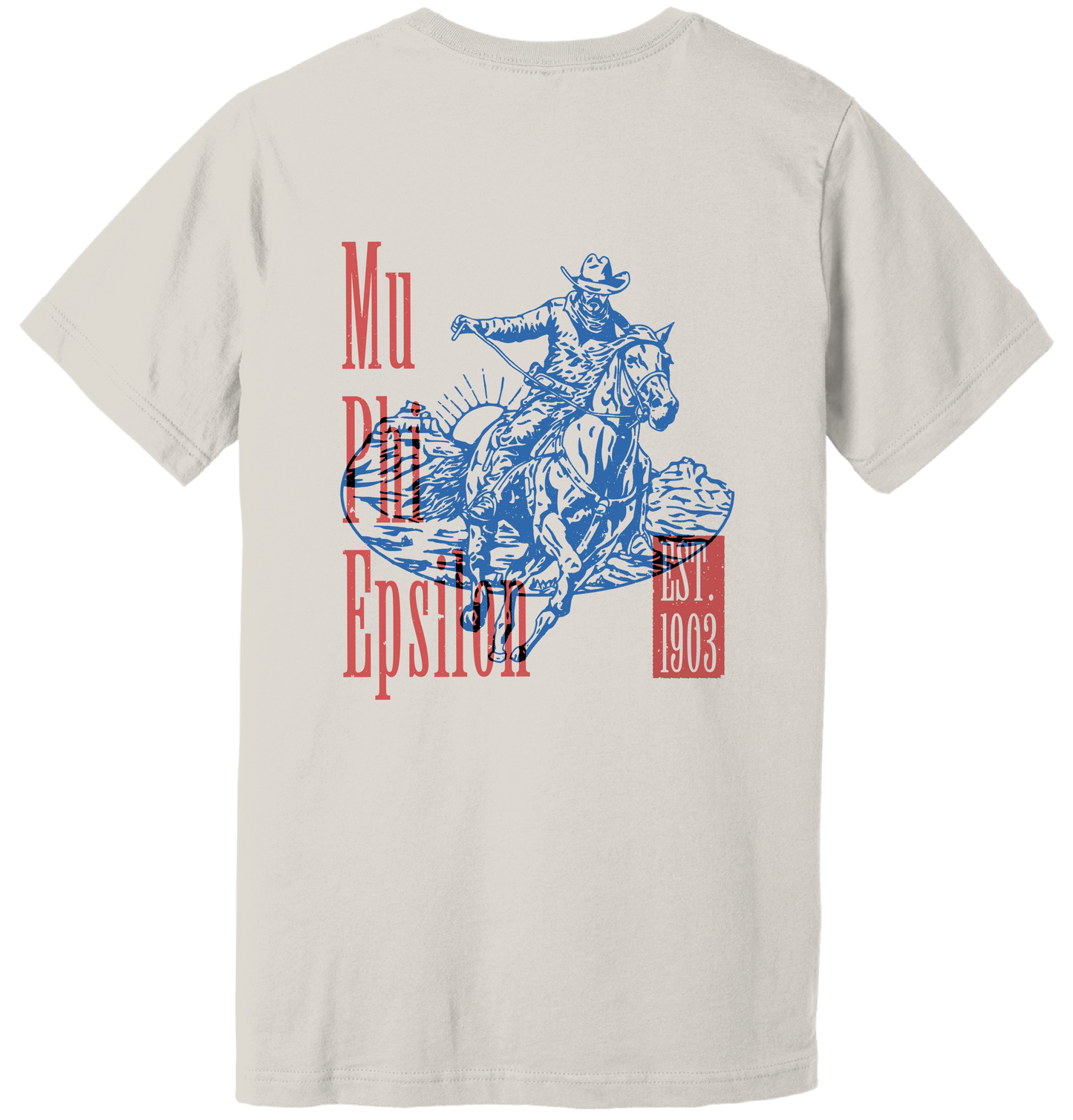 Mu Phi Epsilon Cowboy Graphic T-Shirt