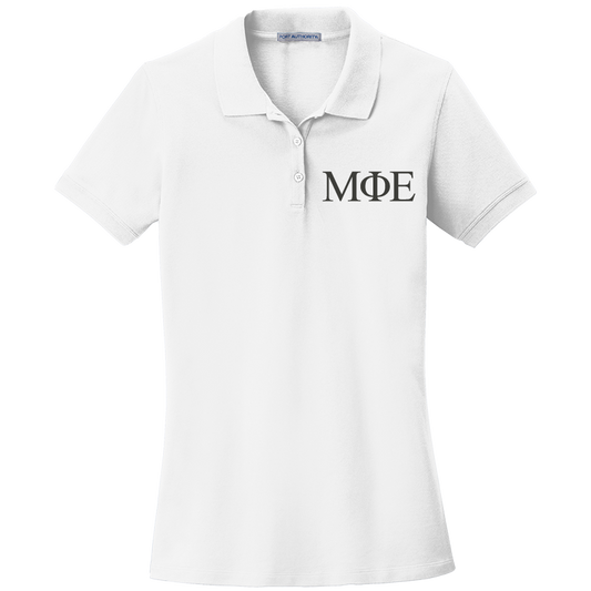 Mu Phi Epsilon Ladies' Embroidered Polo Shirt