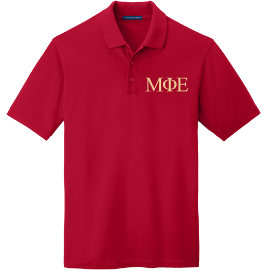 Mu Phi Epsilon Men's Embroidered Polo Shirt