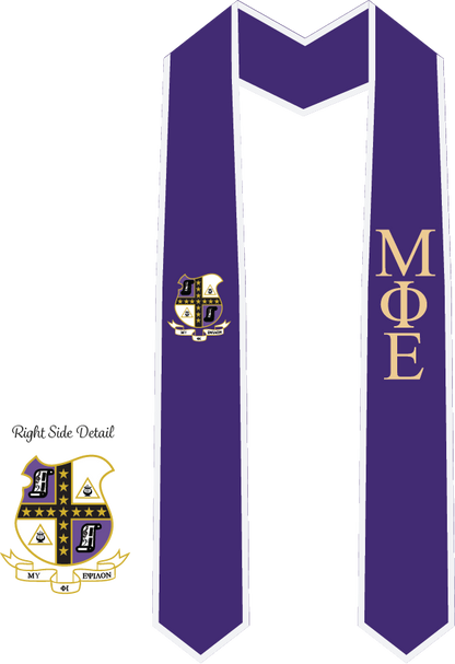 Mu Phi Epsilon Graduation Stoles