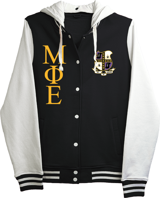 Mu Phi Epsilon Varsity Hooded Sweatshirt