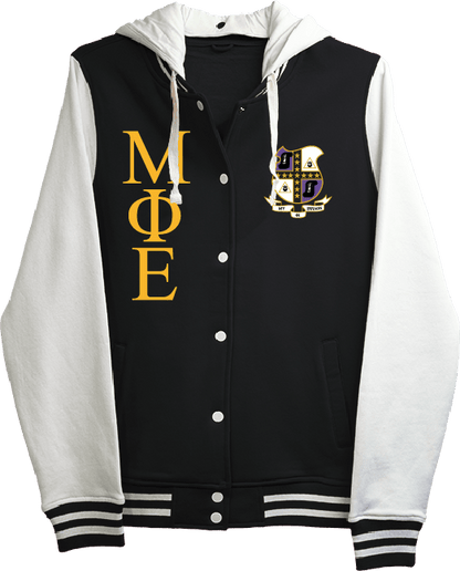 Mu Phi Epsilon Varsity Hooded Sweatshirt
