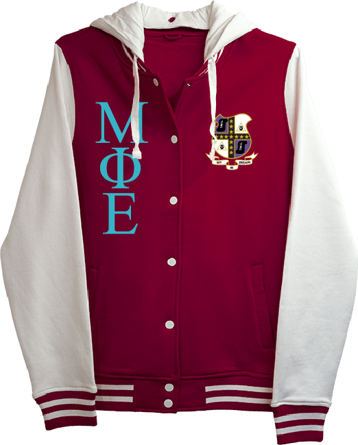 Mu Phi Epsilon Varsity Hooded Sweatshirt