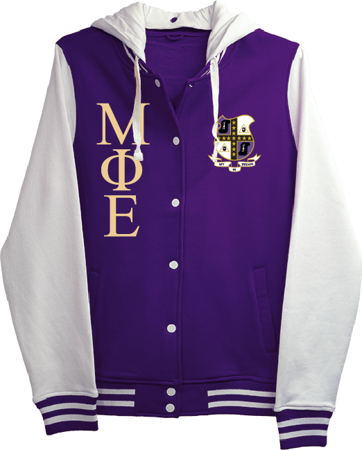 Mu Phi Epsilon Varsity Hooded Sweatshirt