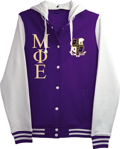 Mu Phi Epsilon Varsity Hooded Sweatshirt