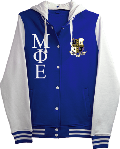 Mu Phi Epsilon Varsity Hooded Sweatshirt