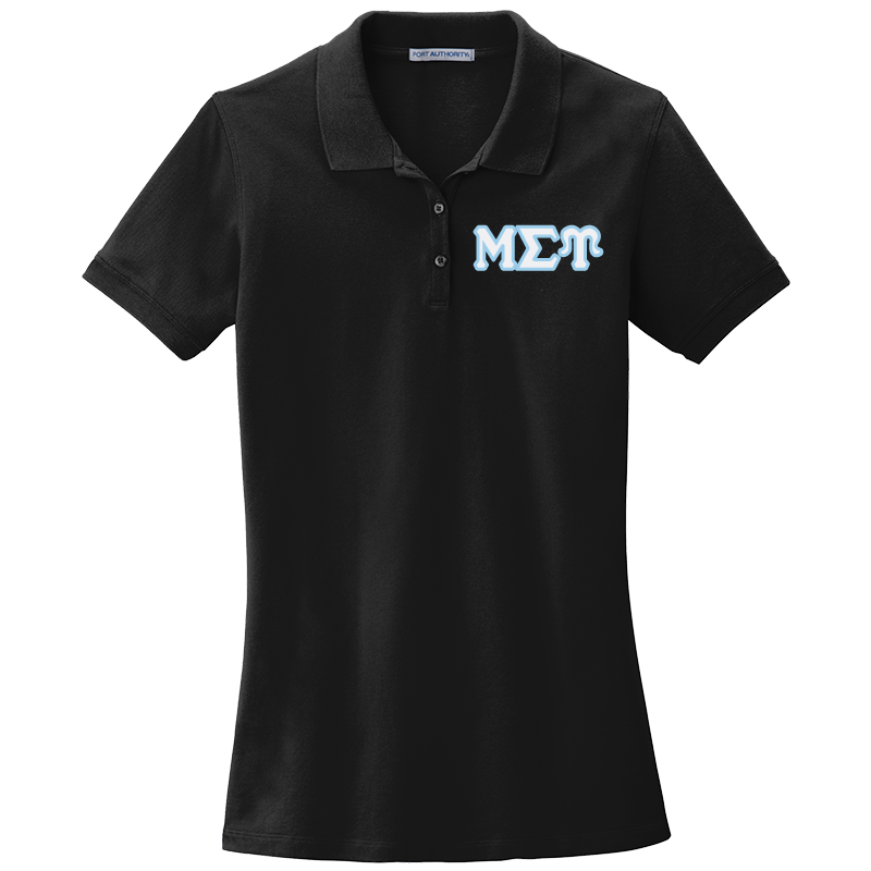 Mu Sigma Upsilon Ladies' Embroidered Polo Shirt