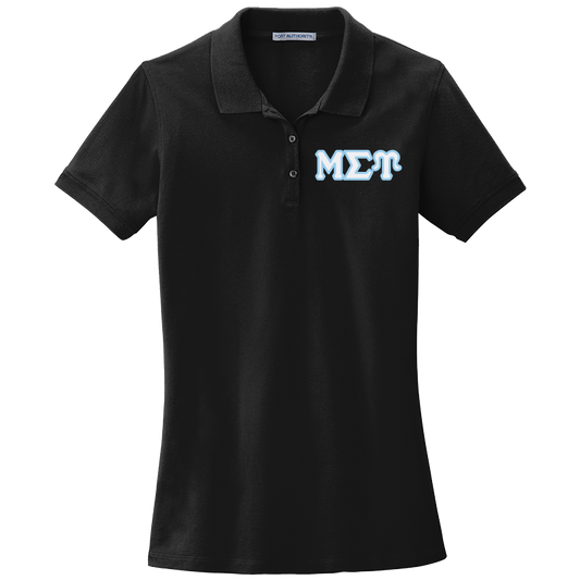 Mu Sigma Upsilon Ladies' Embroidered Polo Shirt