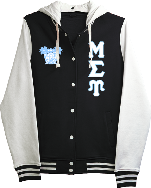 Mu Sigma Upsilon Varsity Hooded Sweatshirt