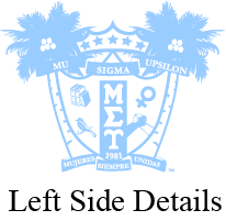 Mu Sigma Upsilon Varsity Hooded Sweatshirt
