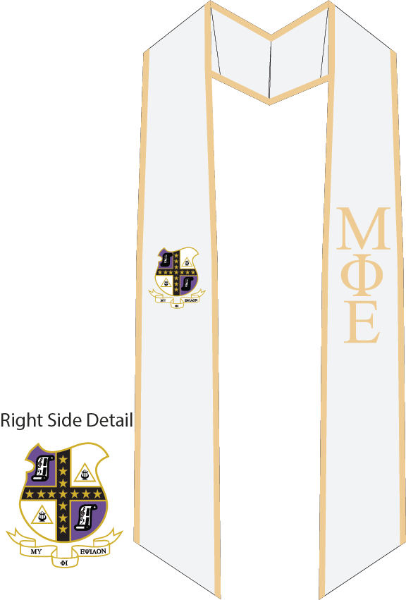 Mu Phi Epsilon Graduation Stoles
