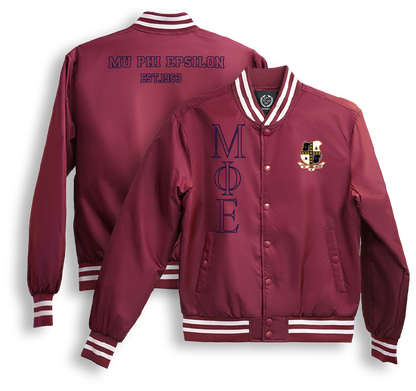 Mu Phi Epsilon Bomber Jackets