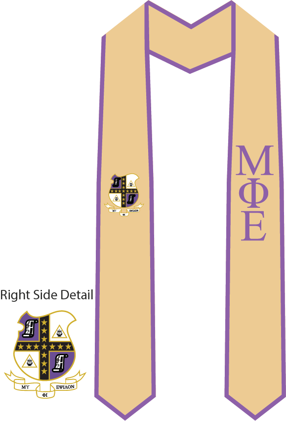 Mu Phi Epsilon Graduation Stoles