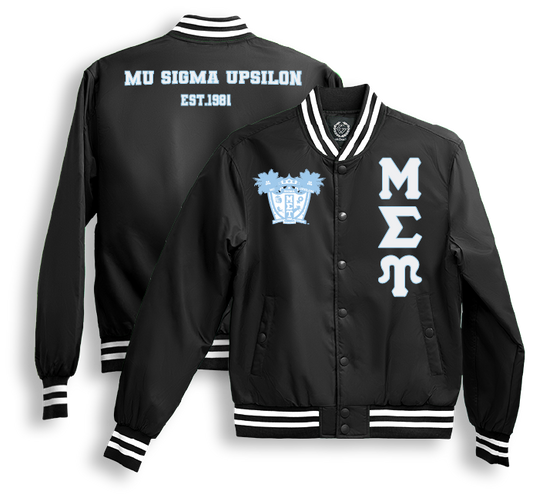 Mu Sigma Upsilon Bomber Jackets